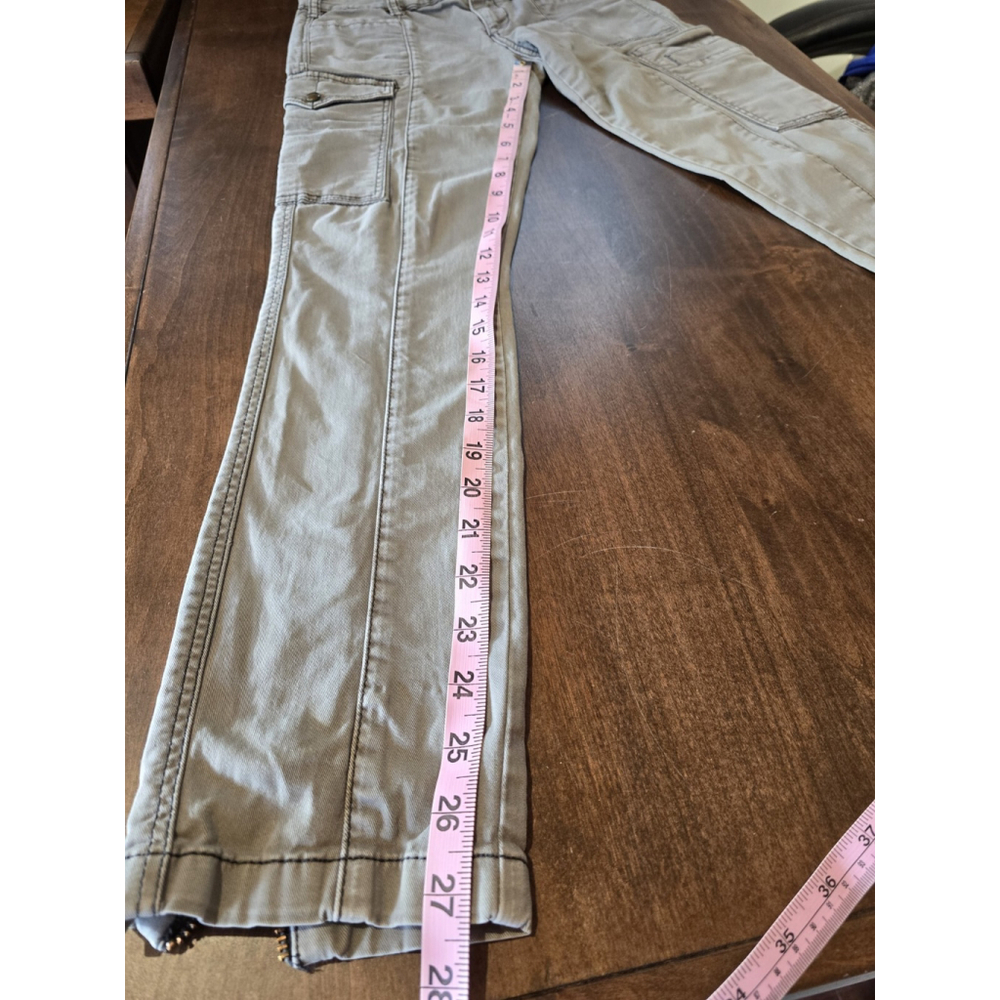 Anthro Daughters of the Liberation Womens Cargo Ankle Zip Size 25 - Picture 7 of 11